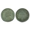 Image 1 : British India, Victoria Queen,1862, Silver ¼ Rupee, Calcutta Mint