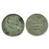 Image 1 : British India, Victoria Queen, 1876, Silver ¼ Rupee, Calcutta Mint