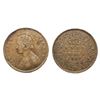Image 1 : ictoria Empress, Copper 1/2 Anna, 1877, Calcutta Mint