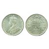 Image 1 : British India, George V, 1917, Silver ½ Rupee, Calcutta Mint