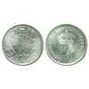 Image 1 : British India, George VI, 1940, Half- Silver ¼ Rupee, Calcutta Mint