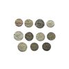 Image 1 : Aurangzeb Silver Mix Rupees Lots (11) Mint ( Akbarnagar , Katak , Multan , Surat , khambayat , Golku