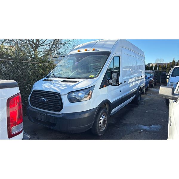 2017 FORD TRANSIT 350HD, 3DR VAN, WHITE, VIN 1FTRS4UG9HKA79751