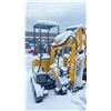 Image 2 : AGT INDUSTRIAL YELLOW MX12R GAS POWERED 13.5 HP RUBBER TRACK MINI EXCAVATOR WITH ATTACHED DIGGING