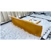 Image 1 : YELLOW COMMERCIAL 90"W SNOW PLOW ATTACHMENT