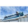Image 2 : BLUE INDUSTRIAL PALLET RACKING- 6 UPRIGHTS, 20 CROSSBARS *DISMANTLED FOR TRANSPORT*
