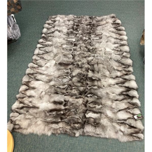 Natural Indigo Fox Fur