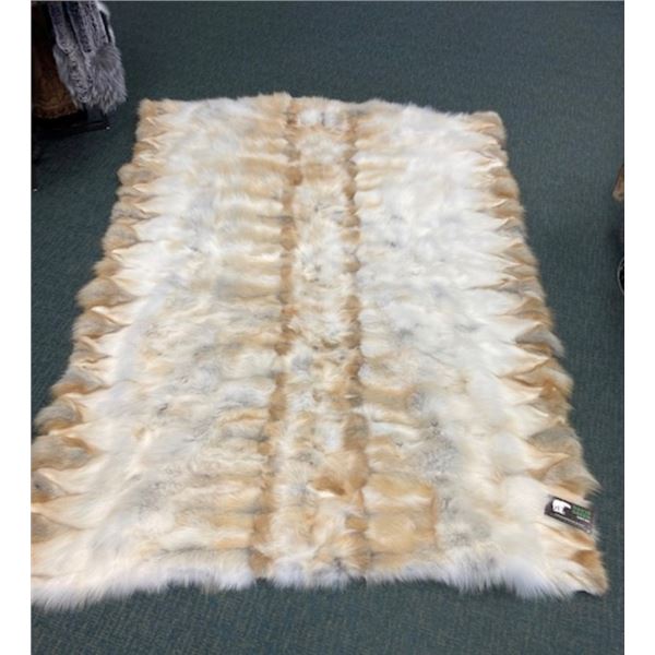 Natural Golden Island Fox Fur