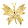Image 3 : Vintage Tiffany & Co. 18K Yellow Gold Detailed Textured Butterfly Pin Brooch