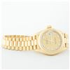 Image 6 : Rolex Ladies 18K Yellow Gold Champagne Diamond Dial President Wristwatch