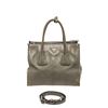 Image 1 : Prada Grey Leather 2way Tote Bag