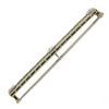 Image 5 : Antique Edwardian Platinum Top 14k Yellow Gold Diamond Filigree Bar Pin Brooch