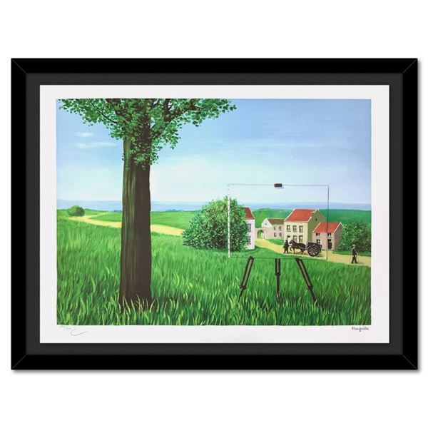 La Belle Captive (The Fair Captive) by Rene Magritte (1898-1967)