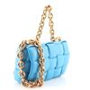 Image 2 : Bottega Veneta Cassette Chain Crossbody Bag Padded Maxi Intrecciato Leather