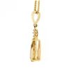 Image 5 : NEW 14k Gold 1.56 ctw Pear Imperial Topaz Diamond Teardrop Dangle Pendant & Chai