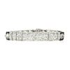Image 3 : FANCY Antique Art Deco Platinum 6.03 ctw Diamond & Black Onyx 10.9mm Line Bracel