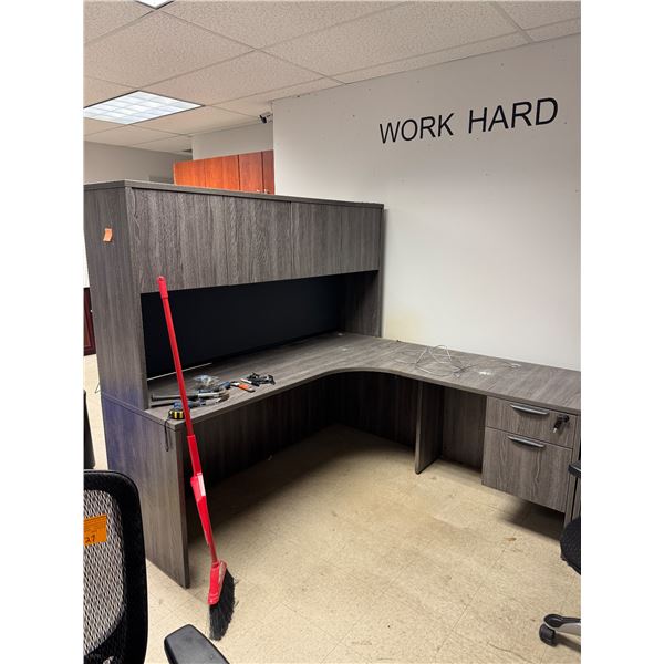 Desk hutch side 71 runoff 31 inches