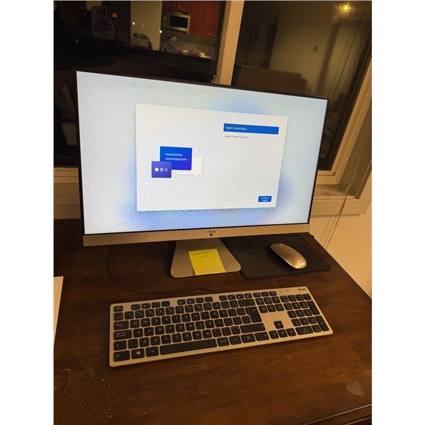 Asus computer, keyboard, and mouse factory reset no power cord