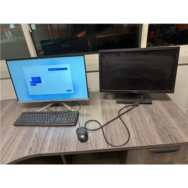 Acerr computer keyboard and mouse with the monitor Factory, reset