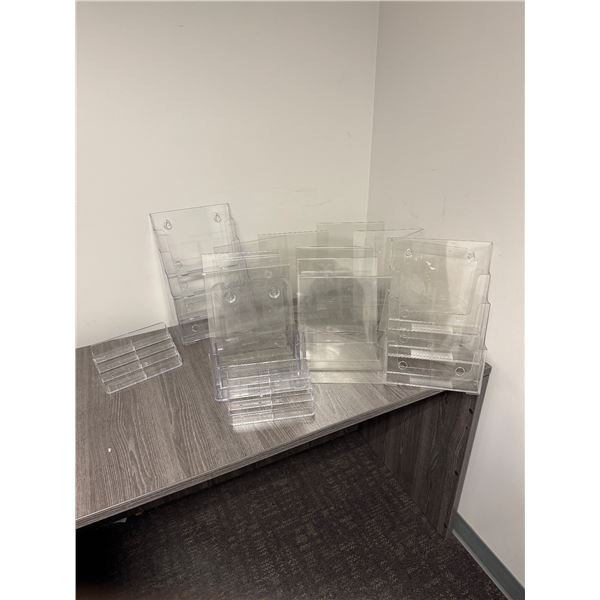 Office display stand, and card holders