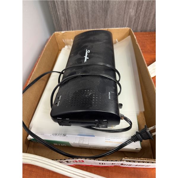 Swing line laminator