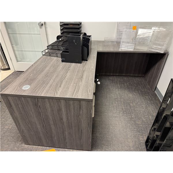 desk 71 inches runoff 42 inches