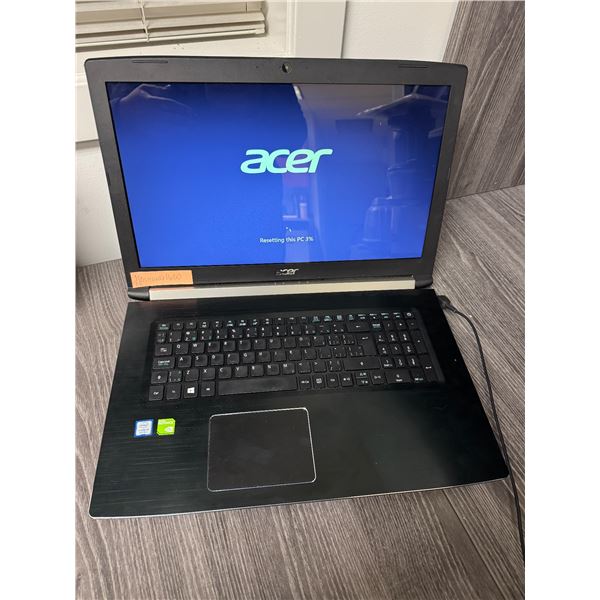 Acer, laptop factory reset
