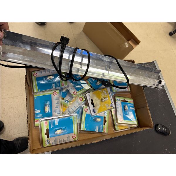 LED bulbs and light reflector