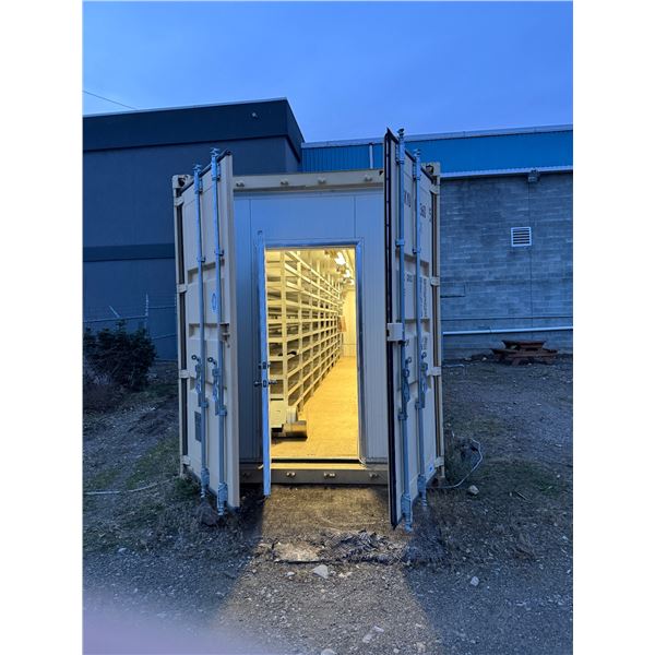 C Can Portable dry room stainless steel racking PLEASE TEXT 250-769-5588 FOR PICK UP ARRANGEMENTS