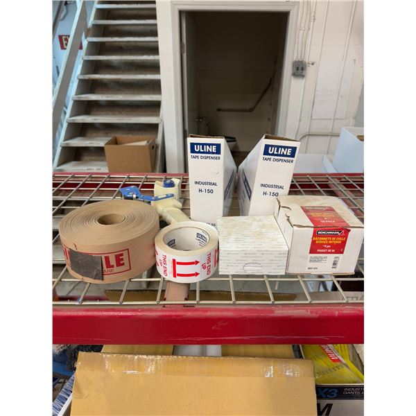 Tape dispensers twist ties