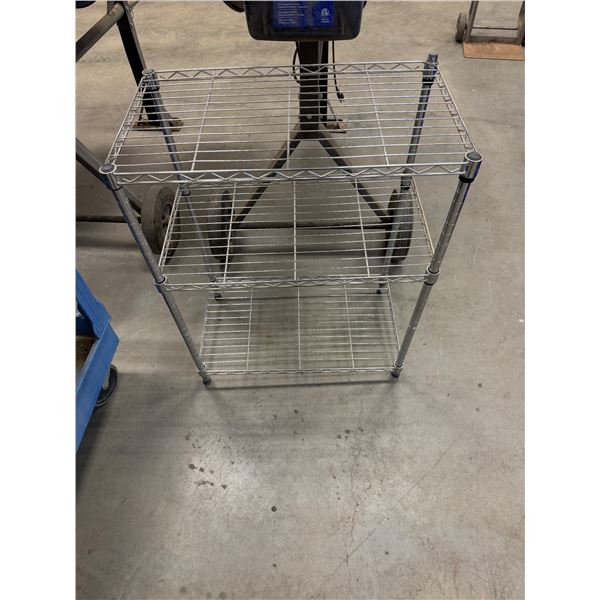 Metal rack 23.5x13.5x30 tall