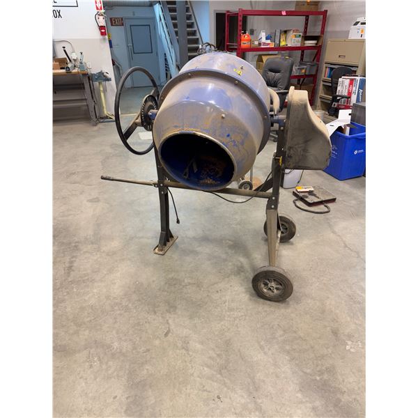 6.4 cu ft electric cement mixer