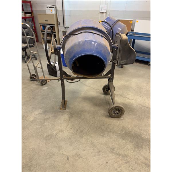 6.4 cu ft electric cement mixer