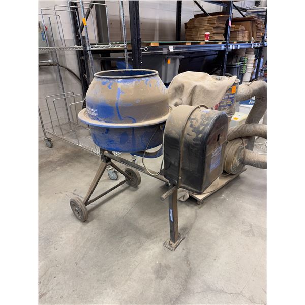 3-1/2 cubic feet cement mixer