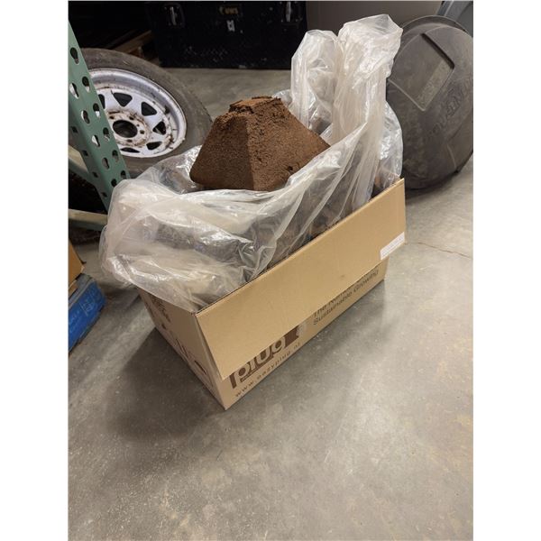 Box of assorted grow blocks