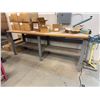 Image 1 : Work bench 96x30x37 tall
