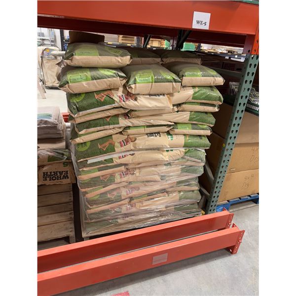 Pallet of organic whole earth nutrients