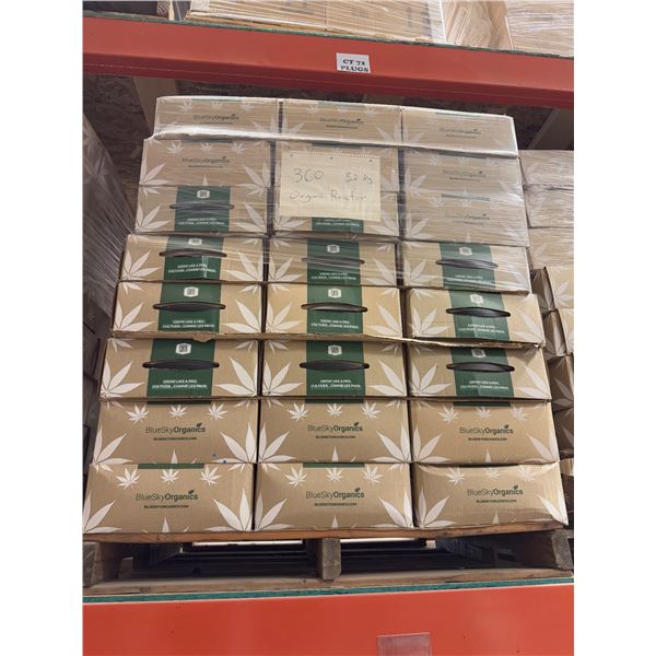 Pallet of 3.2kg organic reactor