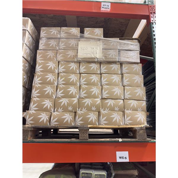 Pallet of 3.2kg organic reactor