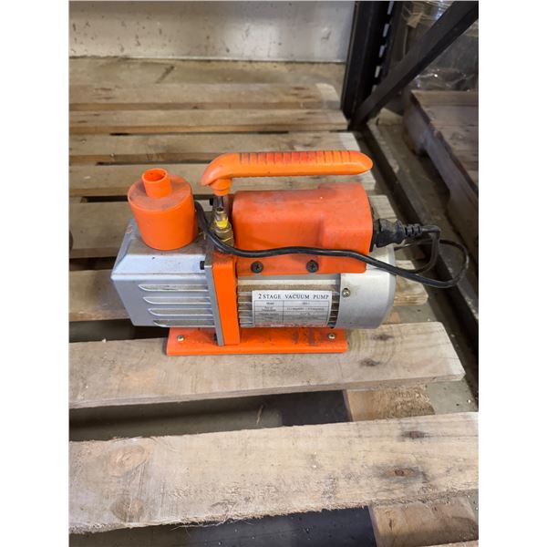 2 stage vacuum pump