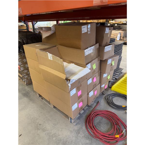 Pallet of ziploc bags assorted sizes