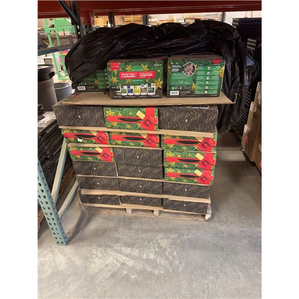 Happy holiday organic cannabis craft kit