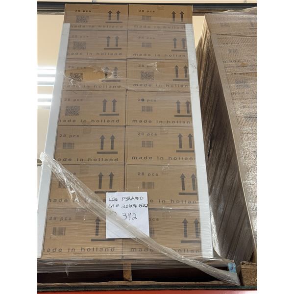 Pallet of large easy grow pyramid