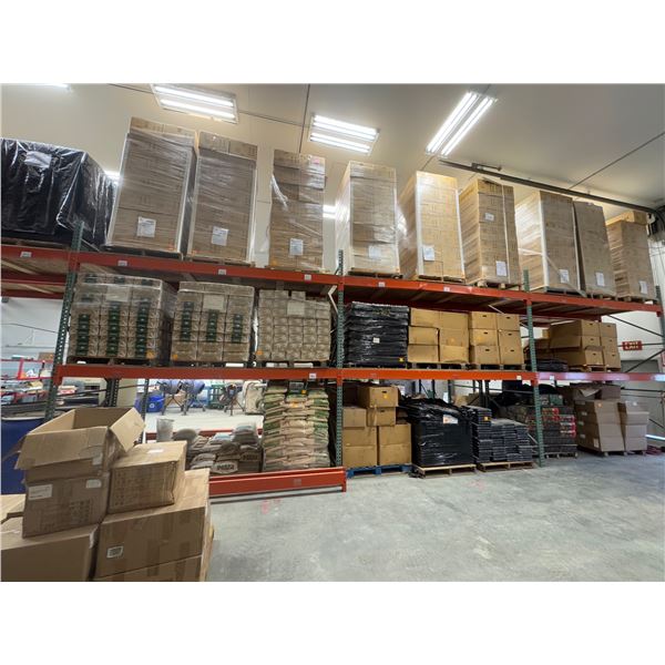 4 sections of pallet racking PICK UP AFTER 11AM