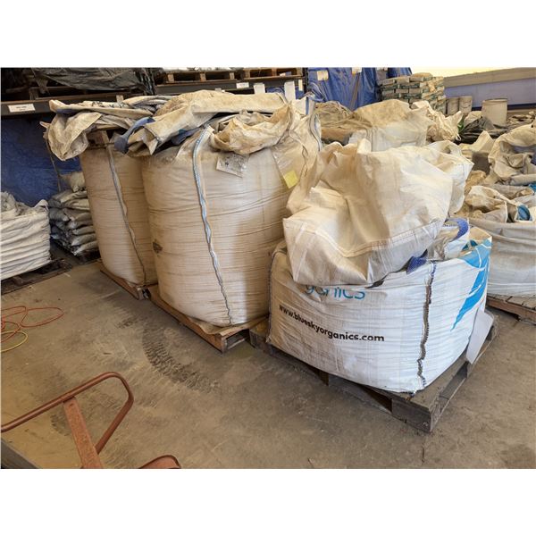 3 pallets of raw material (worm castings, organic reactor?)