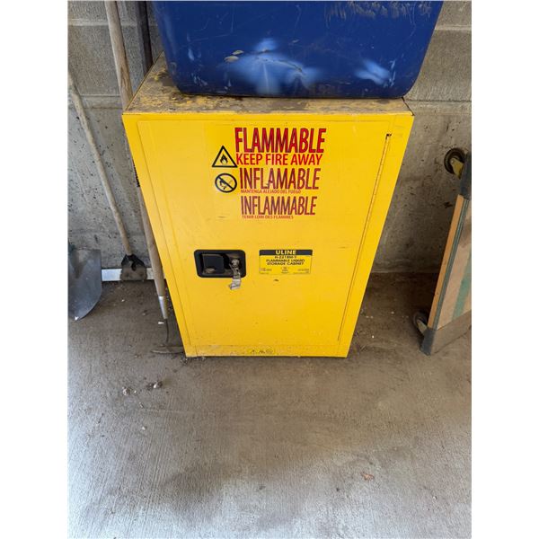 Flammable container