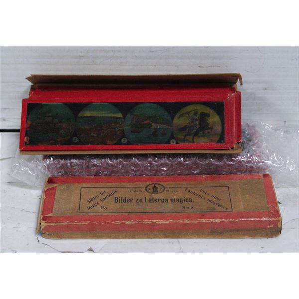 MAGIC LANTERN SLIDES (21 SLIDES)