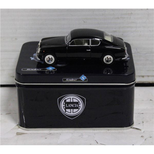 MODEL CAR: LANCIA 1951, IN TIN CONTAINER