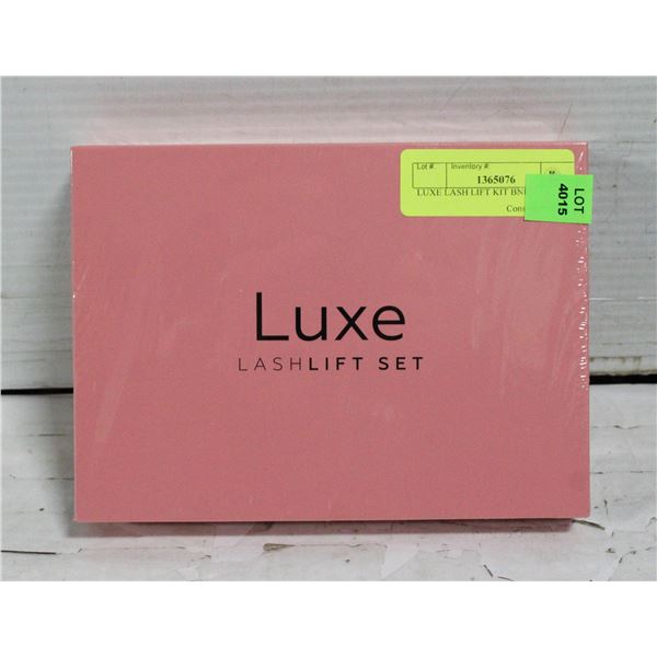 LUXE LASH LIFT KIT BNIB