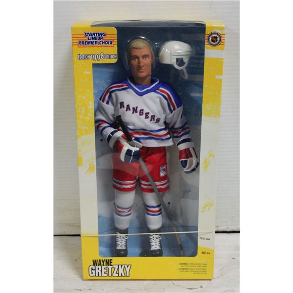 WAYNE GRETZKY 12 INCH DOLL FACTORY SEALED